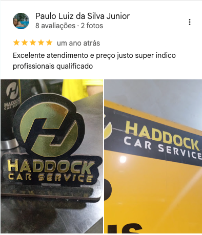 Avaliação do Google de Paulo Luiz